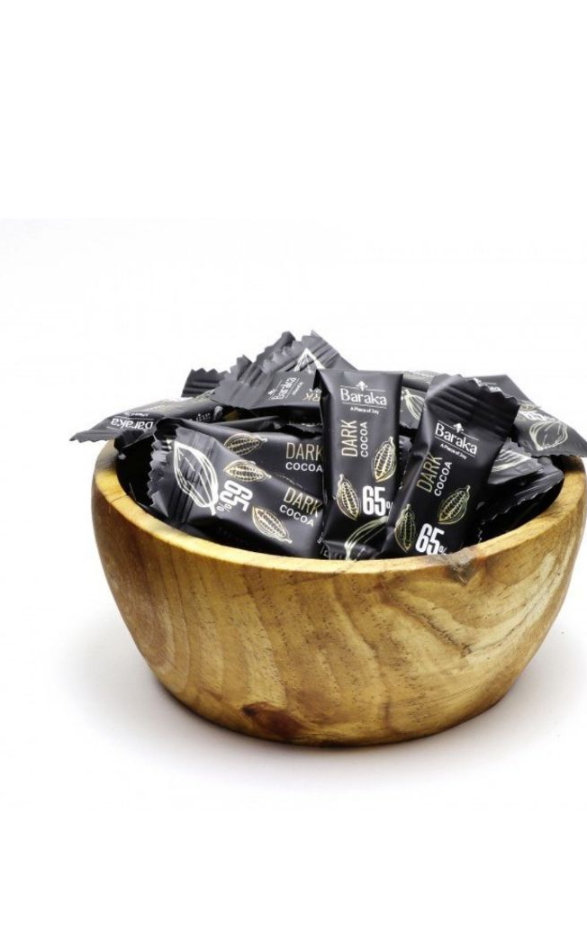 شکلات تلخ 1کیلویی باراکا 65درصد